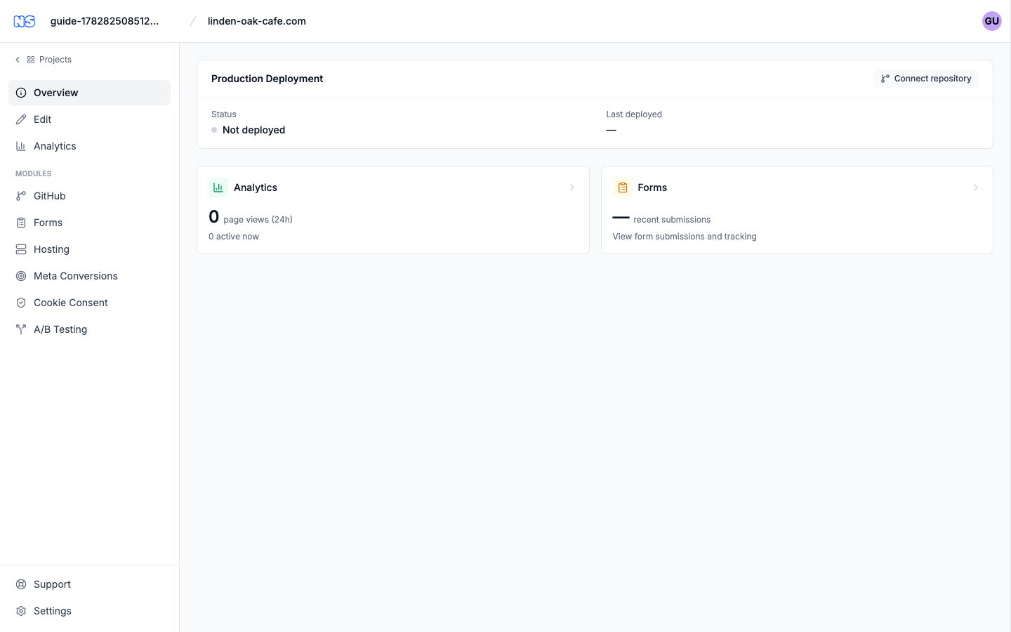 A project overview